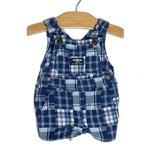Plaid OshKosh Shortall/Romper
